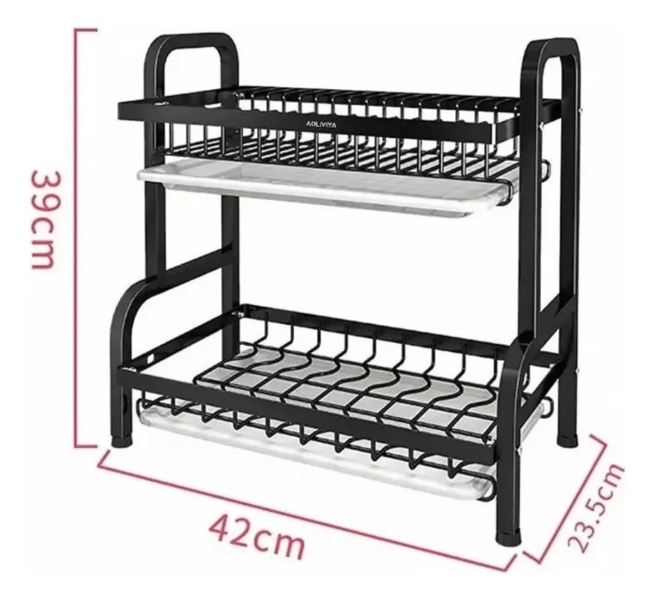 Escurridor de platos 2 niveles