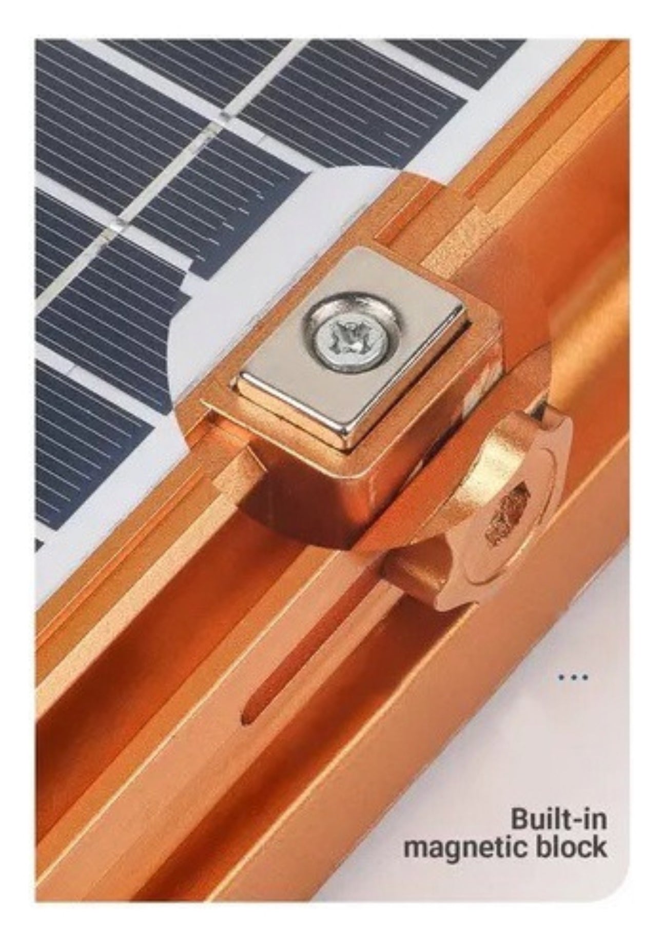 Foco solar para camping 300w