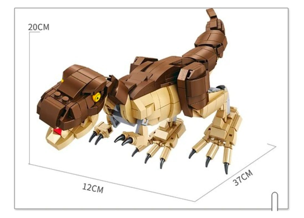 Dinosaurio lego más esqueleto